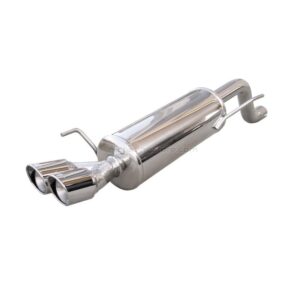 Terminale con silenziatore 2x80 mod. X-Race