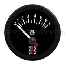 Manometro Stack pressione olio 0-7 Bar